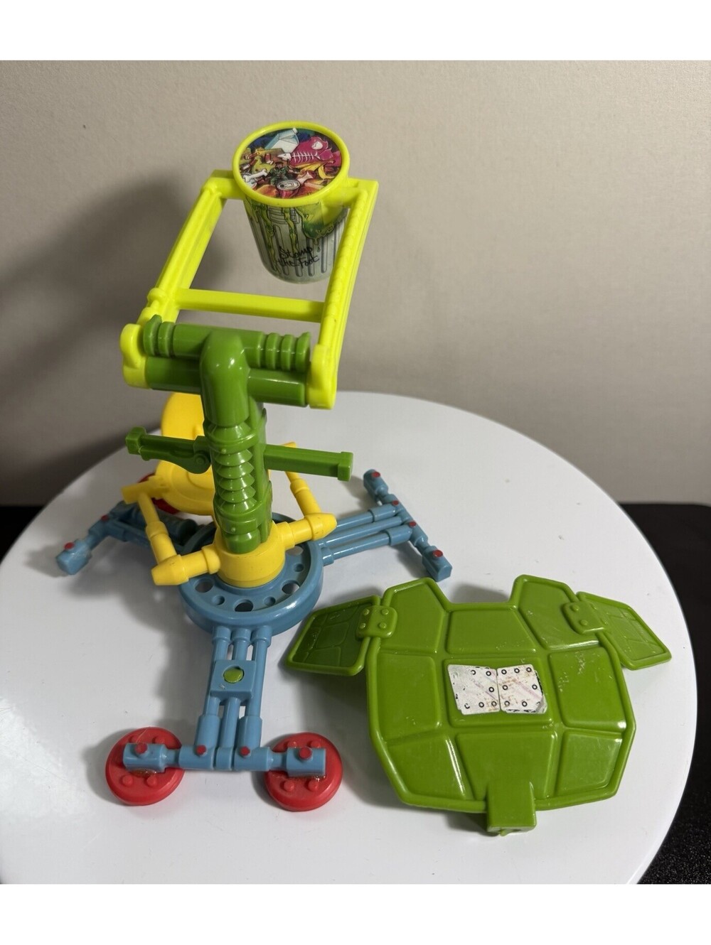 Retrocatapult Teenage Mutant Ninja Turtles Vintage 1989 Toy Weapon Broken Shield